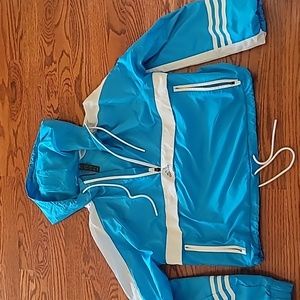 Adidas cropped poncho